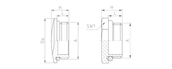 
  
      

Stop end Hex Metric w/o-ring