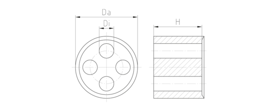 

Multi sealing inserts