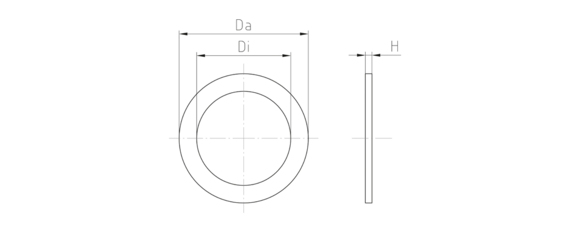 

Connection thread gaskets