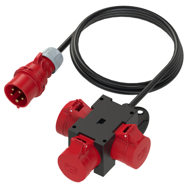 CEE forgrener 16A/400V IP44 (1,5mG1,5mm²+3) (9430718)