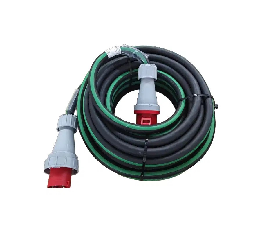 Forlængerkabel ALU CEE 63A/5P/400V/IP67 50 m. 5G16mm² H07RN-F.